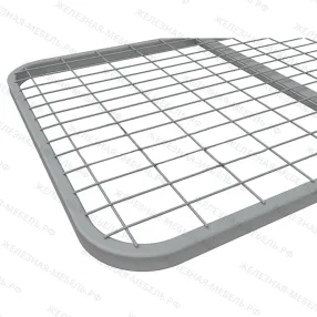 кровать двухъярусная «п-образная 2» к64212с спинка d32х32, ложе 1900х800, зак., сетка 100х60, 2 пер.