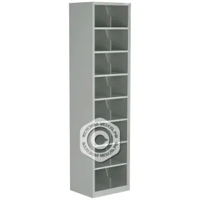 шкаф для 16 противогазов хпг-16, без двери (1870х470х380)