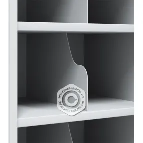 шкаф для 25 противогазов хпг-25, с двумя дверьми (1500х870х380)