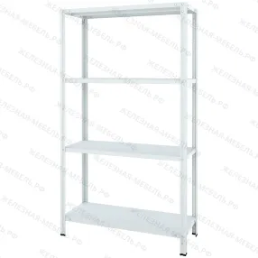 стеллаж мс-900 1800х1000х400 (4 полки мс-200)