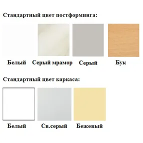 шкаф вытяжной металлический «стандарт» шв-2 (столешница постформинг серый)