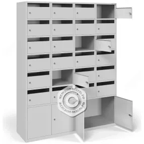 шкаф абонентский ша-24-п тип-1 (20+4 ячейки)